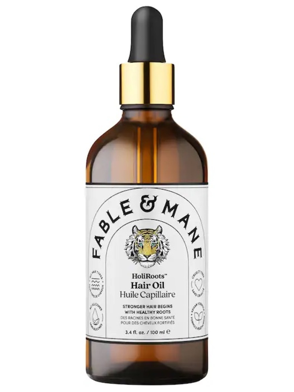 New Fable & Mane HoliRoots Pre-Wash Scalp & Hair Treatment Oil